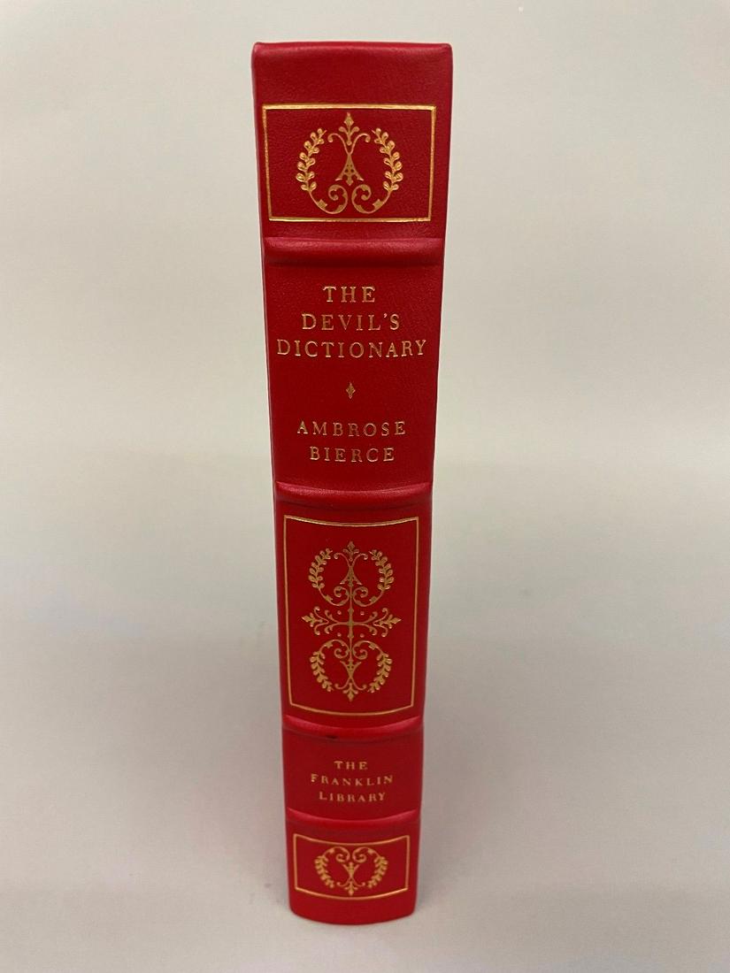 1980 Ambrose Bierce "Devils Dictionary" Franklin Library (1 of 3)
