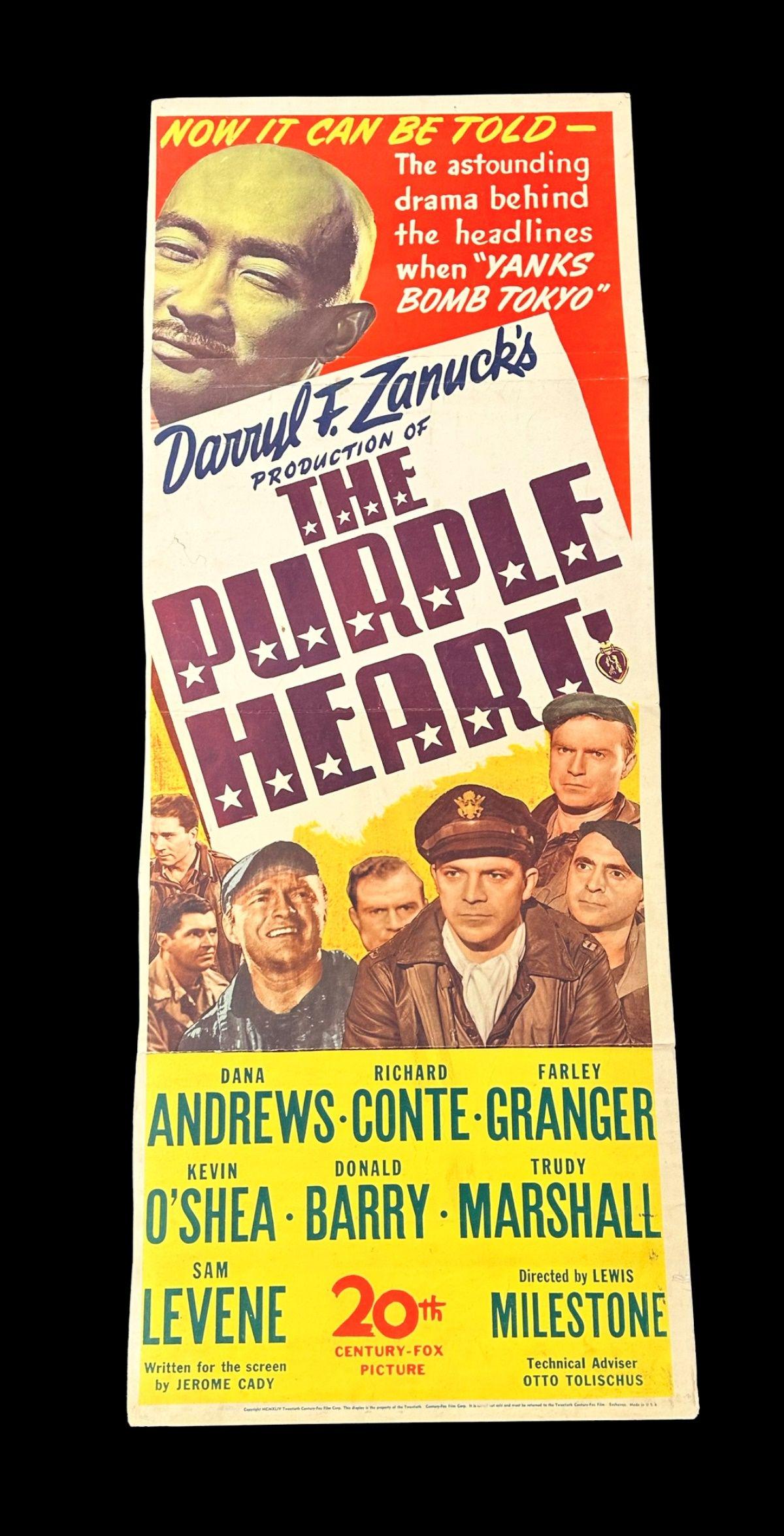 The Purple Heart, 1944 Movie Poster (1 of 2)