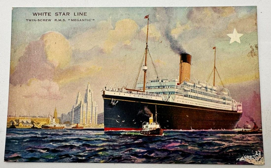 Ocean Liners, Steamers and Battleships Postcard Album (1 of 17)