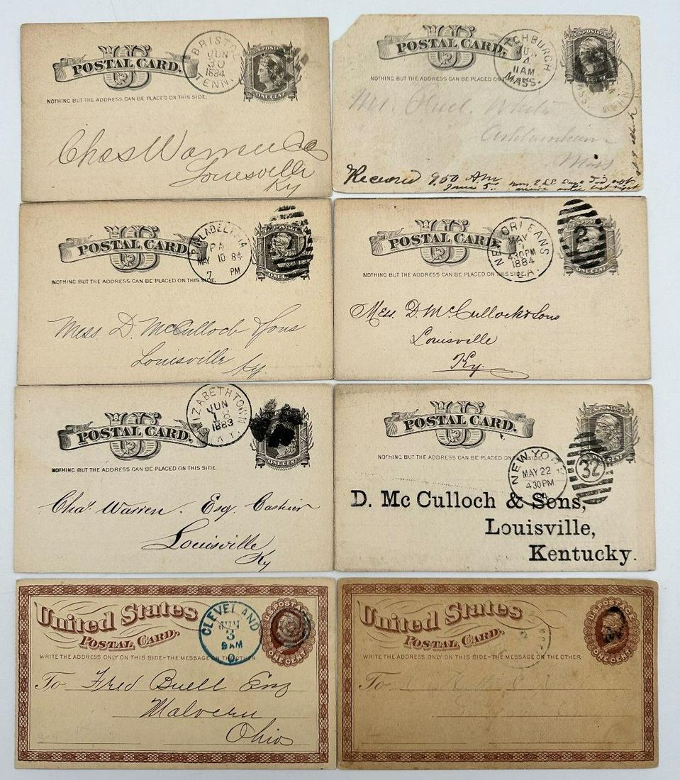 United States One Cent 1C Postal Card Lot (1 of 18)