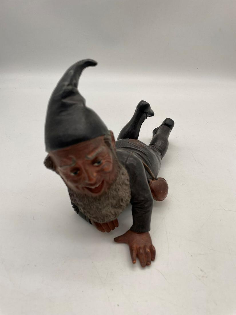 Bernhard Bloch Austrian Polychrome Terracotta Gnome (1 of 5)