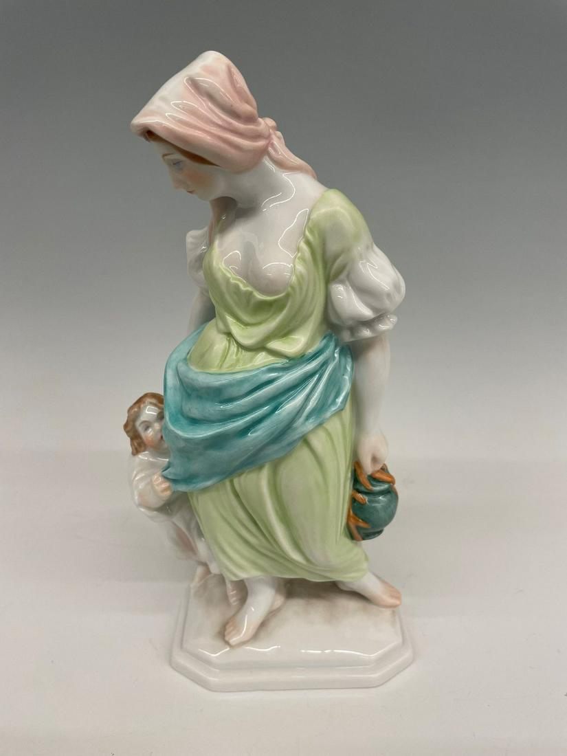 Herend Hungary Figurine "Woman and Child" (1 of 4)