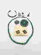 Native American Sterling Silver Turquoise Jewelry Lot First Image