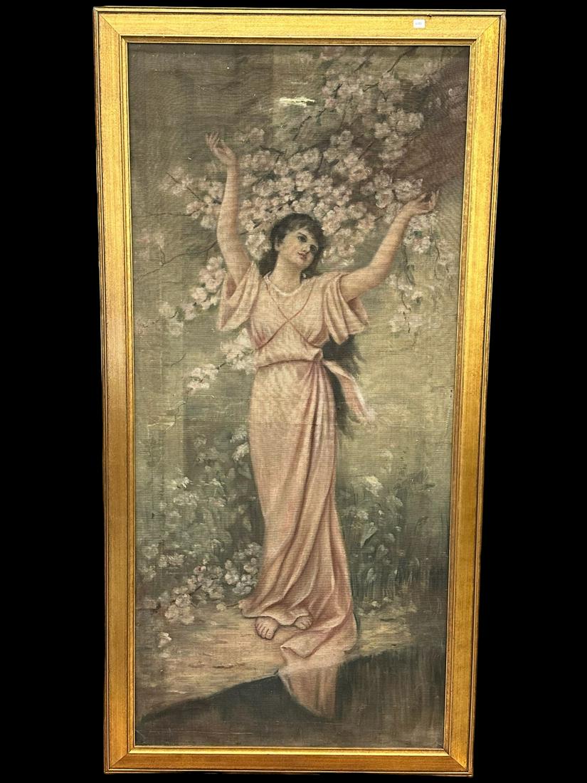 Female Painting on Fabric Oversize (1 of 4)