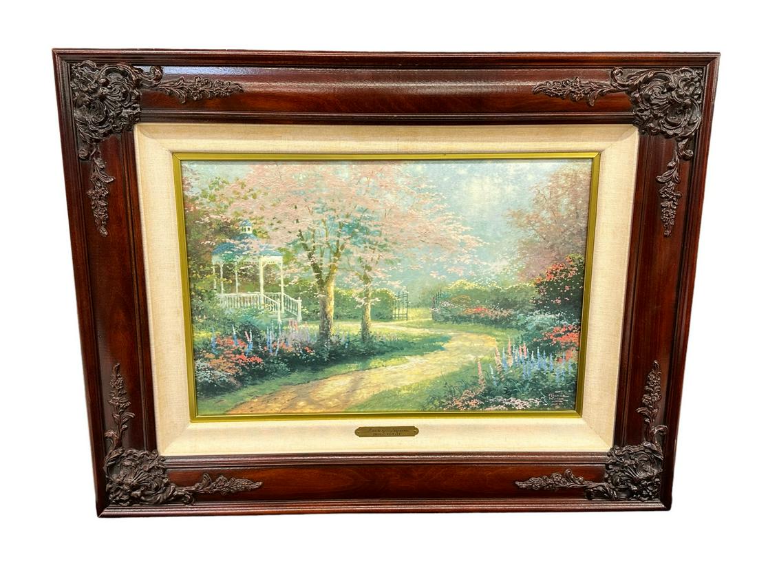 Thomas Kinkade Lithograph "Morning Dogwood" Artist Proof (1 of 4)