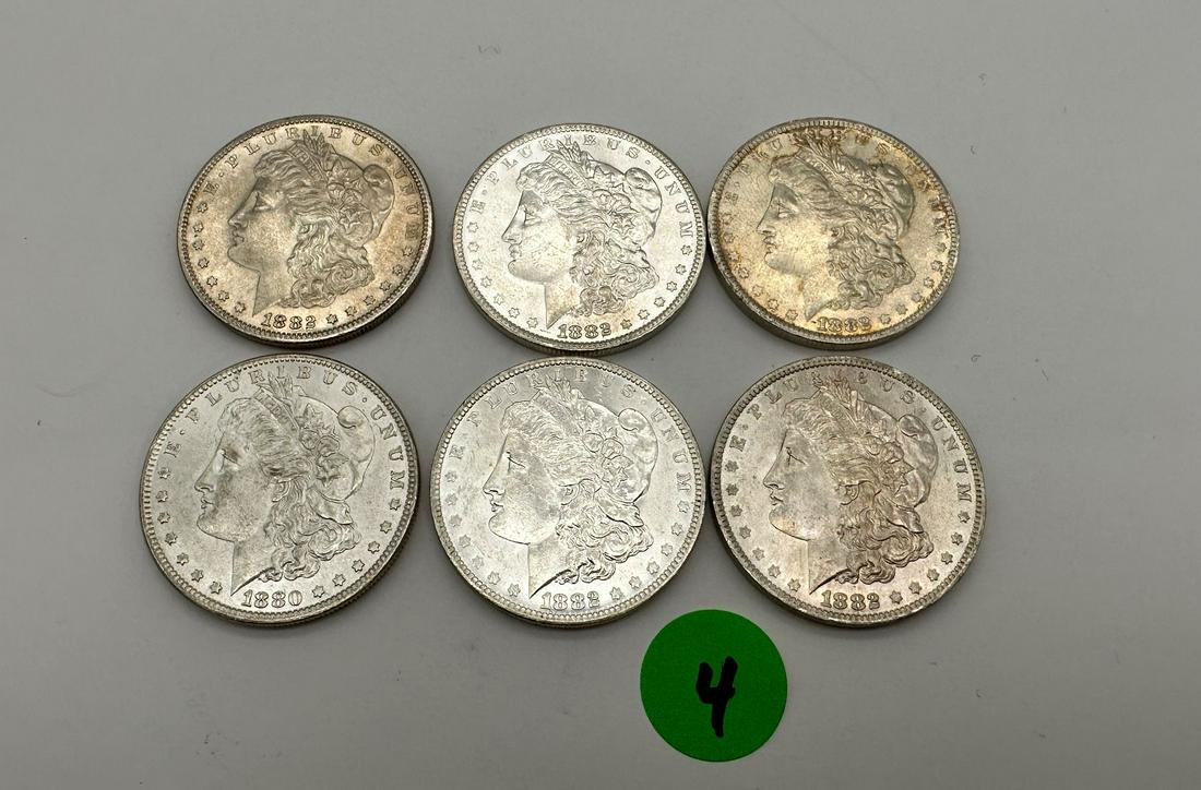 (6) Morgan Silver Dollars #4 (1 of 14)