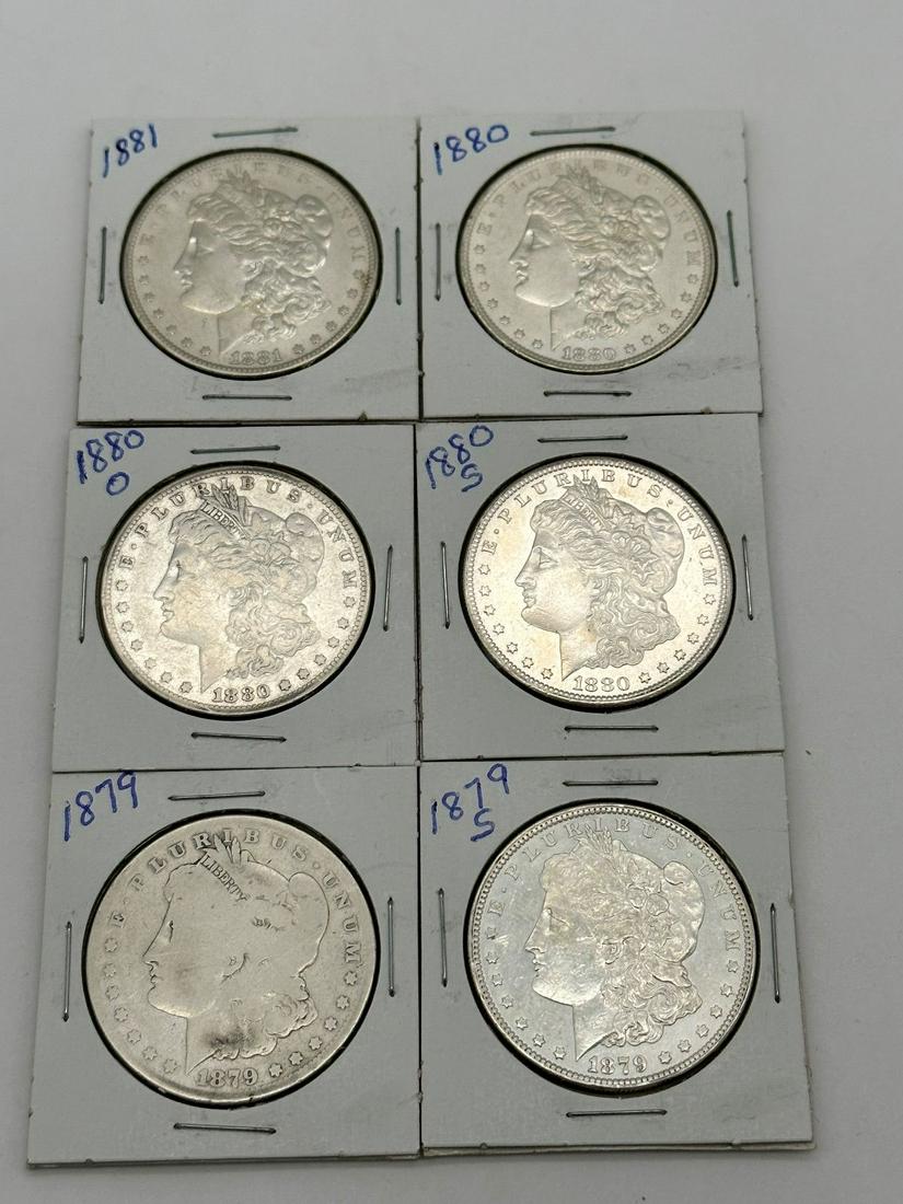 (6) Morgan Silver Dollars (1 of 15)