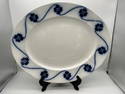 Grimwades Stoke on Trent Sparta Clover Flow Blue Serving Platter