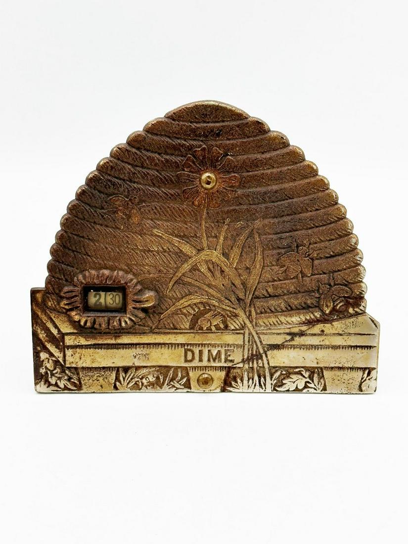 The Beehive Registering Savings Dime Bank H & H Company 1890 (1 of 6)