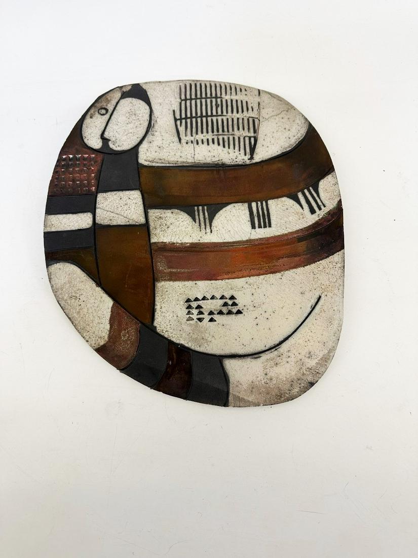 1970's Doug DeLind Sculpture Plaque (1 of 4)
