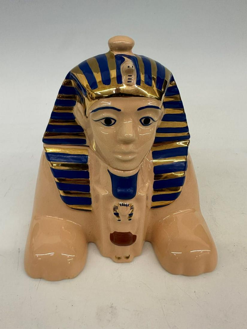 Luxor Sphinx Las Vegas Cookie Jar: Luxor Sphinx Las Vegas Cookie Jar: 7" tall from the Luxor hotel in Las Vegas. No condition issues