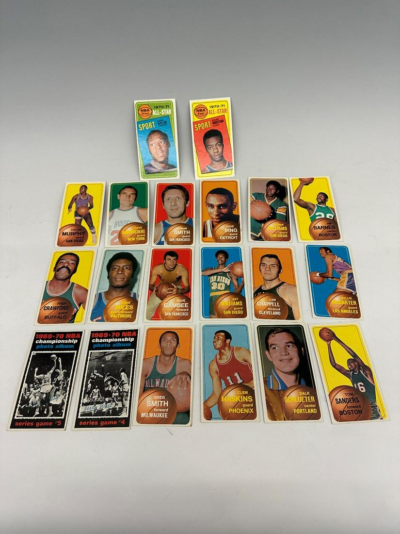 1970 Topps Basketball Trading Cards (1 of 9)