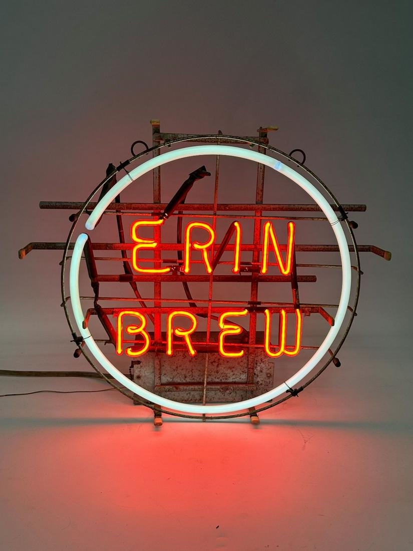 Erin Brew Standard Beer Neon Advertising Sign (1 of 7)