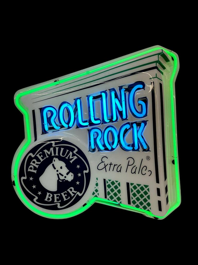 Rolling Rock Extra Pale Advertising Neon Sign (1 of 5)