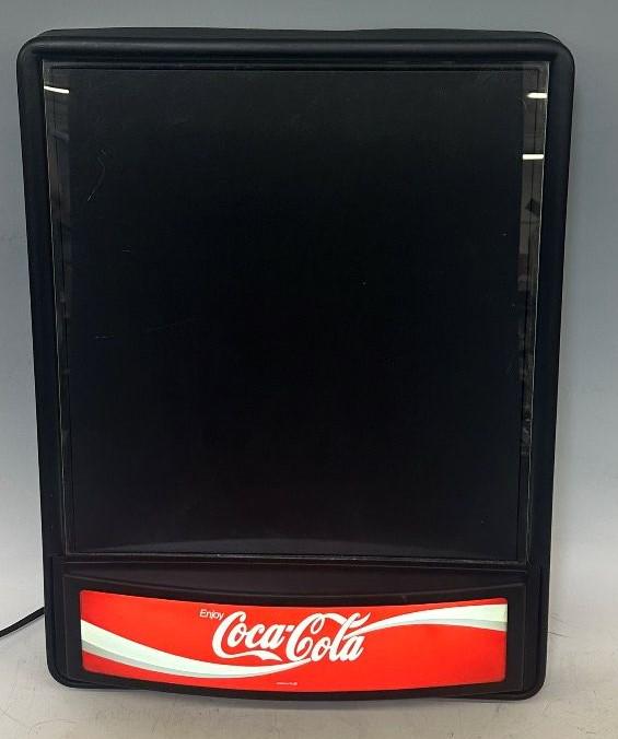 Coca-Cola Light Up Store Display Advertising Sign (1 of 2)