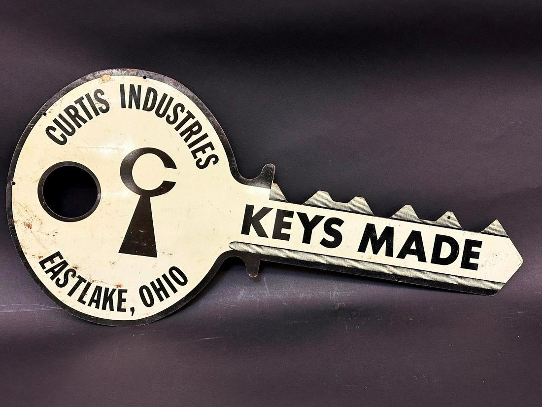 Curtis Industries Double Sided Hardware Advertising Sign (1 of 4)