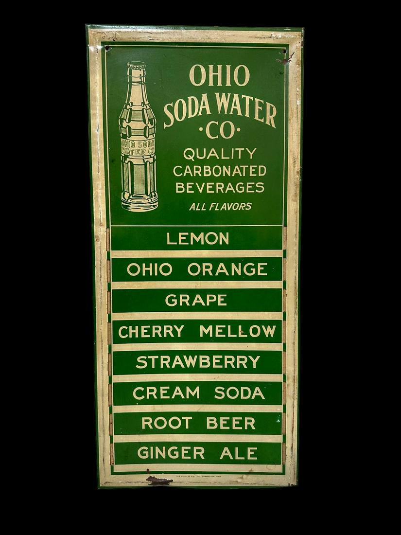 Ohio Soda Water Quality Carbonated Beverage Advertising Flavor Board (1 of 5)