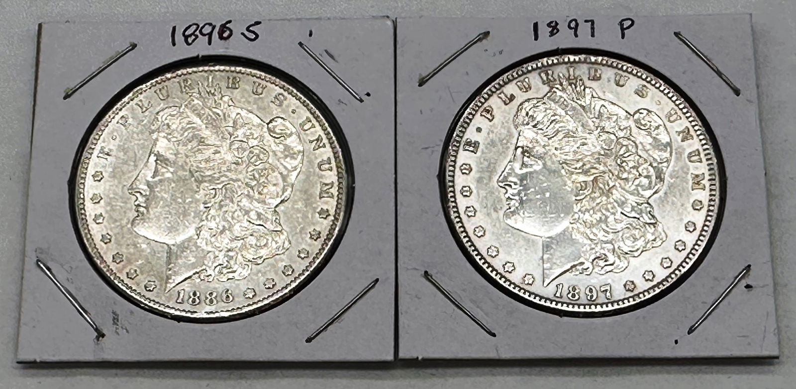 (2) Morgans Silver Dollars (1 of 2)