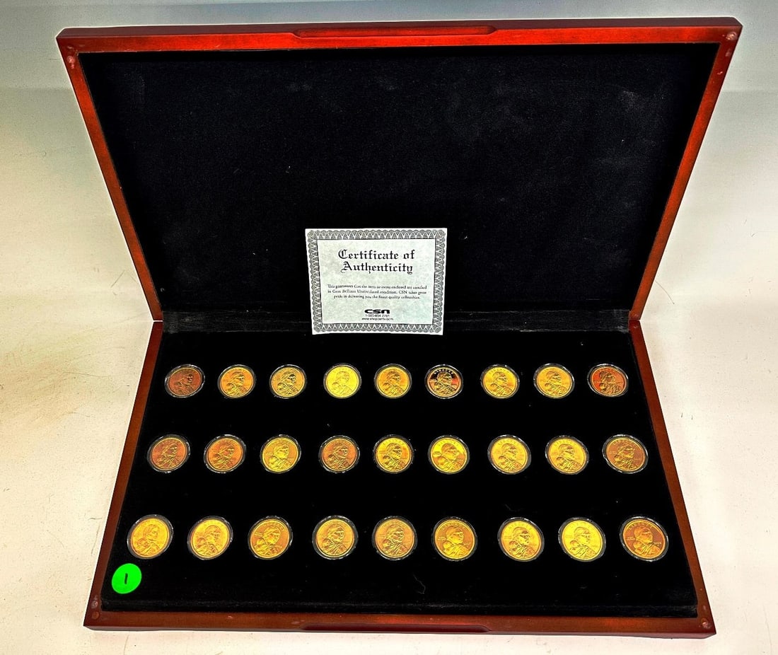 Set of Uncirculated P-D-S Sacagawea Dollars 2001-2008 (1 of 4)