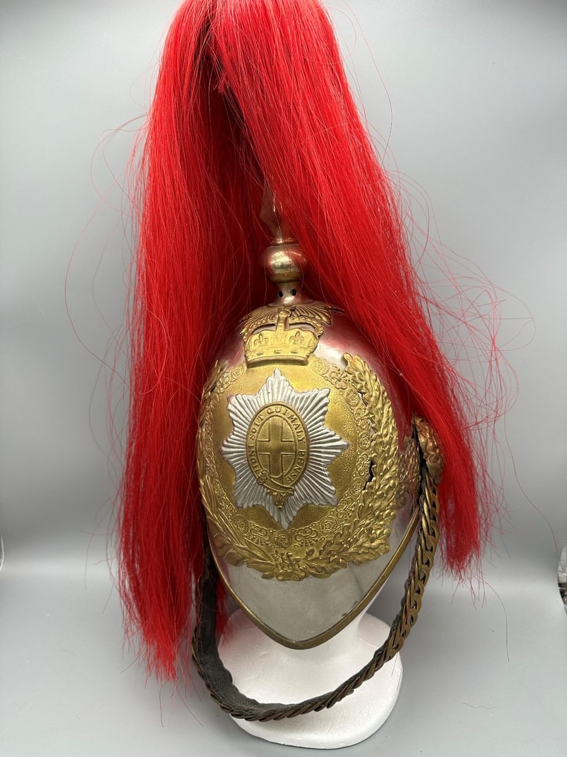 British Household Cavalry Royal Horse Guard Parade Helmet (1 of 6)