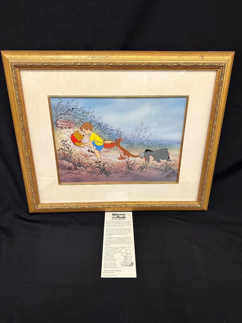 Winnie the Pooh and The Honey Tree Animation Cel (1 of 6)