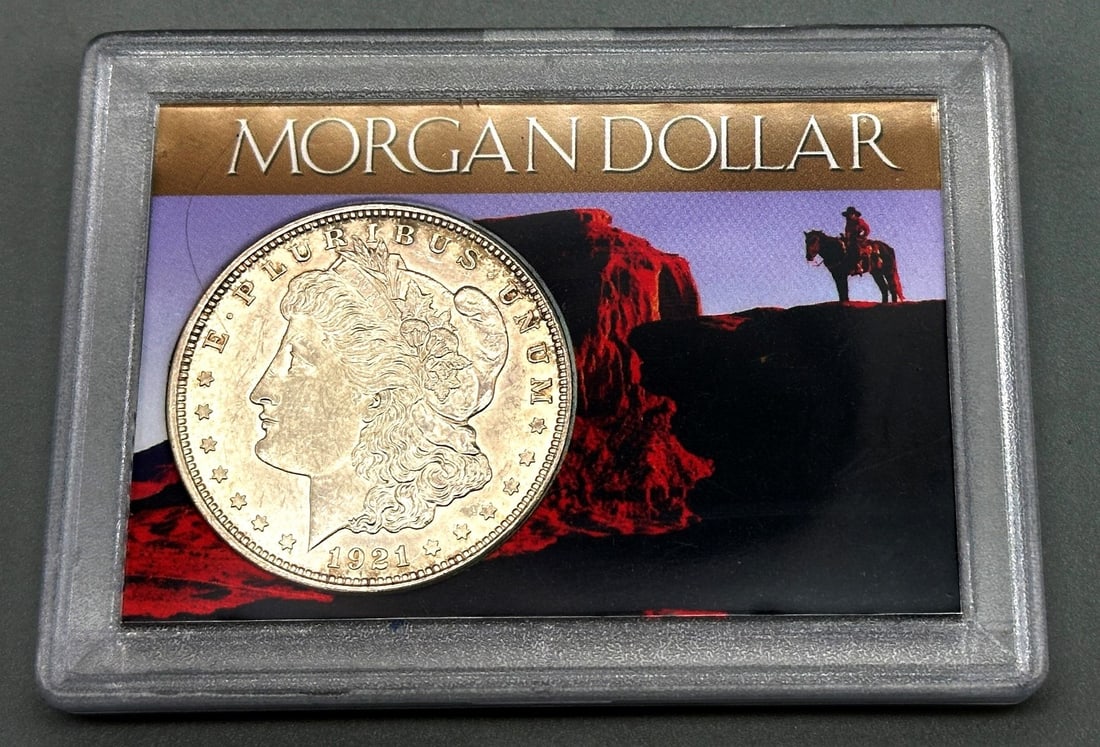 1921-P Morgan Silver Dollar (1 of 2)