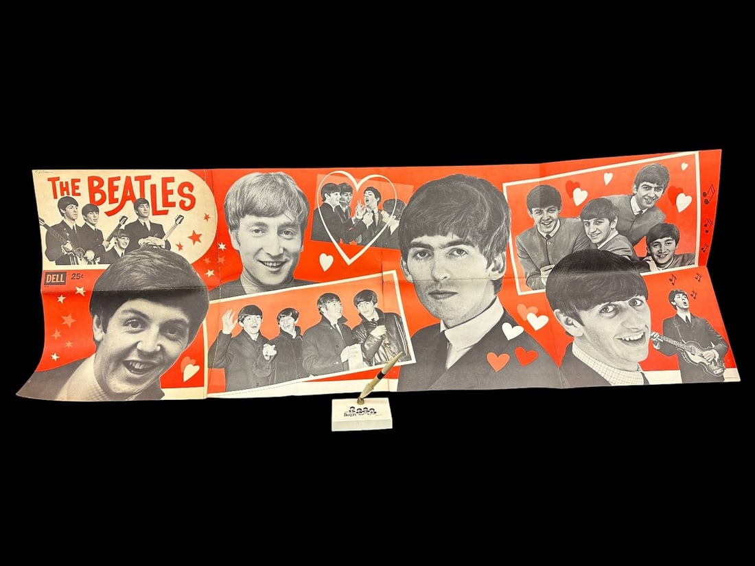 The Beatles Pen and Desk Holder, Poster (1 of 5)