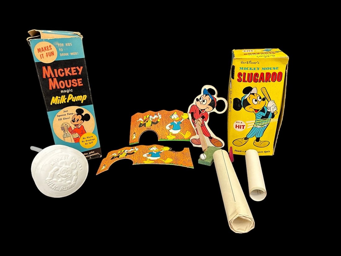 Mickey Mouse Slugaroo Game Complete With OB, Magic Milk Pump (1 of 6)