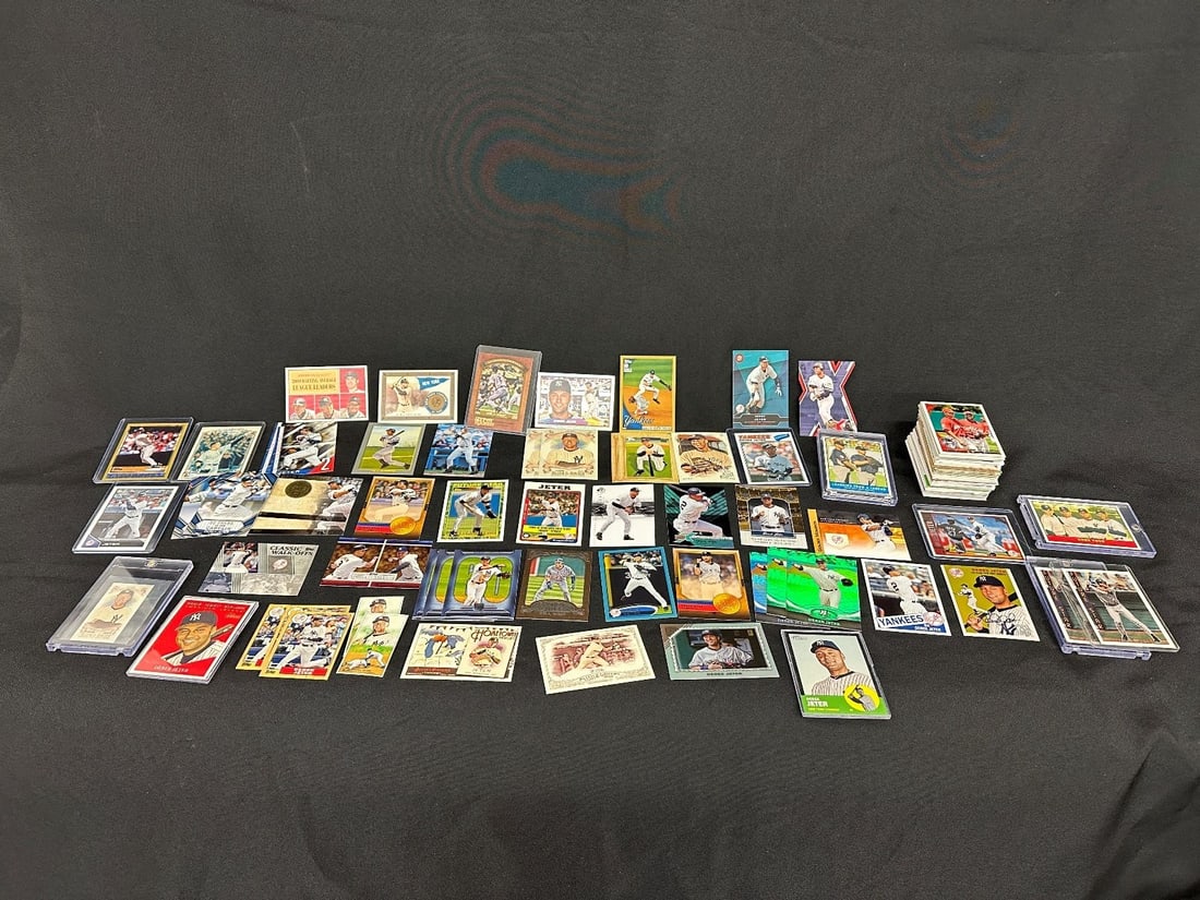 (165) Derek Jeter Baseball Cards (1 of 13)