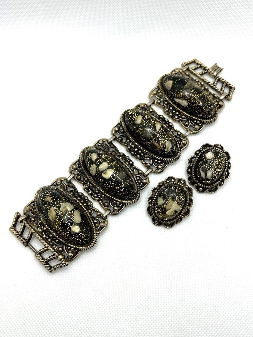 Selro Selini Confetti Lucite Bracelet and Earring Set (1 of 3)