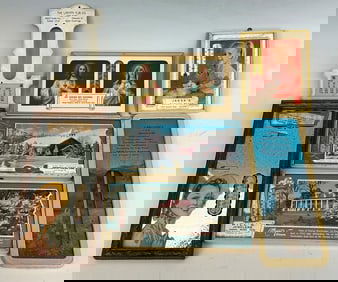 (6) Advertising Thermometers and 1927 Calendar