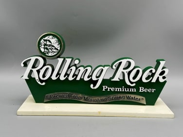 Rolling Rock Premium Beer Sign