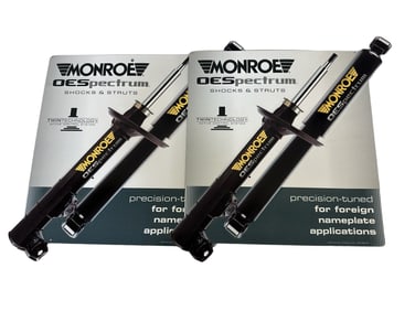 (2) 2011 Monroe OESpectrum Shocks & Struts Metal Signs