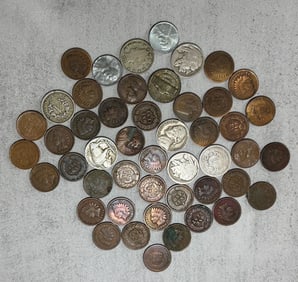 (48) Mixed US Coins
