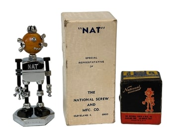 Nat The Special Representative Figure For The National Screw Co. Cleveland