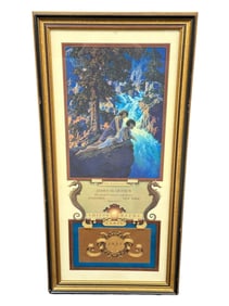 Maxfield Parrish 1931 Edison Mazda Calendar