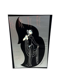 Erte Poster 1978 Published by Mirage With Grosvenor Gallery London
