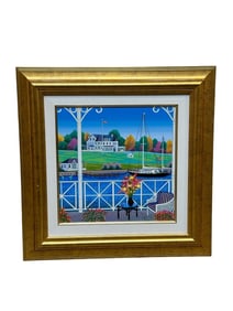 Francois Fanch Ledan Serigraph "East Coast Atmosphere II" 2001