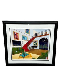 Francois Fanch Ledan Serigraph "Duplex With Six Matisse" S/N