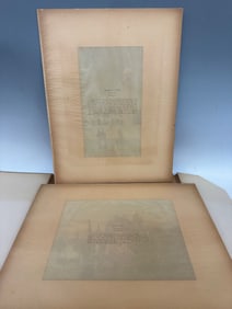 (7) Folio Facsimile in Colors of Famous Paintings