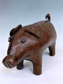 Vintage Pottery Piggy Bank