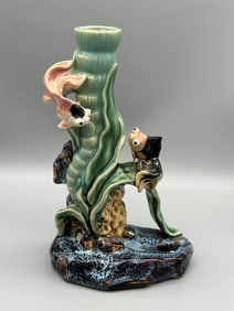 Cultural Revolution Shiwan Goldfish Lamp Base