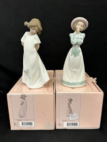 (2) NAO by Lladro Figurines in Original Boxes