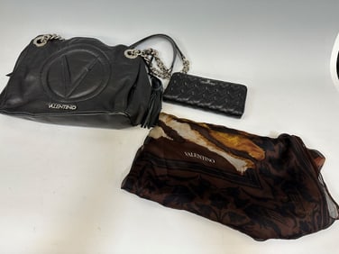 Valentino Wallet, Luisa Purse, Scarf