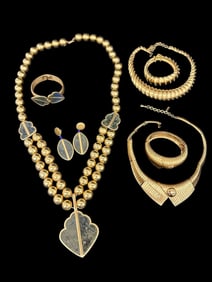 (3) Monet Costume Jewelry Suite