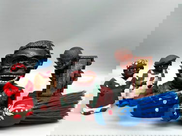 Black Americana Cast Iron Bank and Collectibles