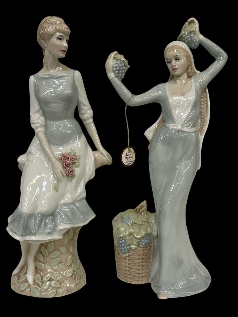 (2) Royal Doulton Figures Reflections (1 of 7)