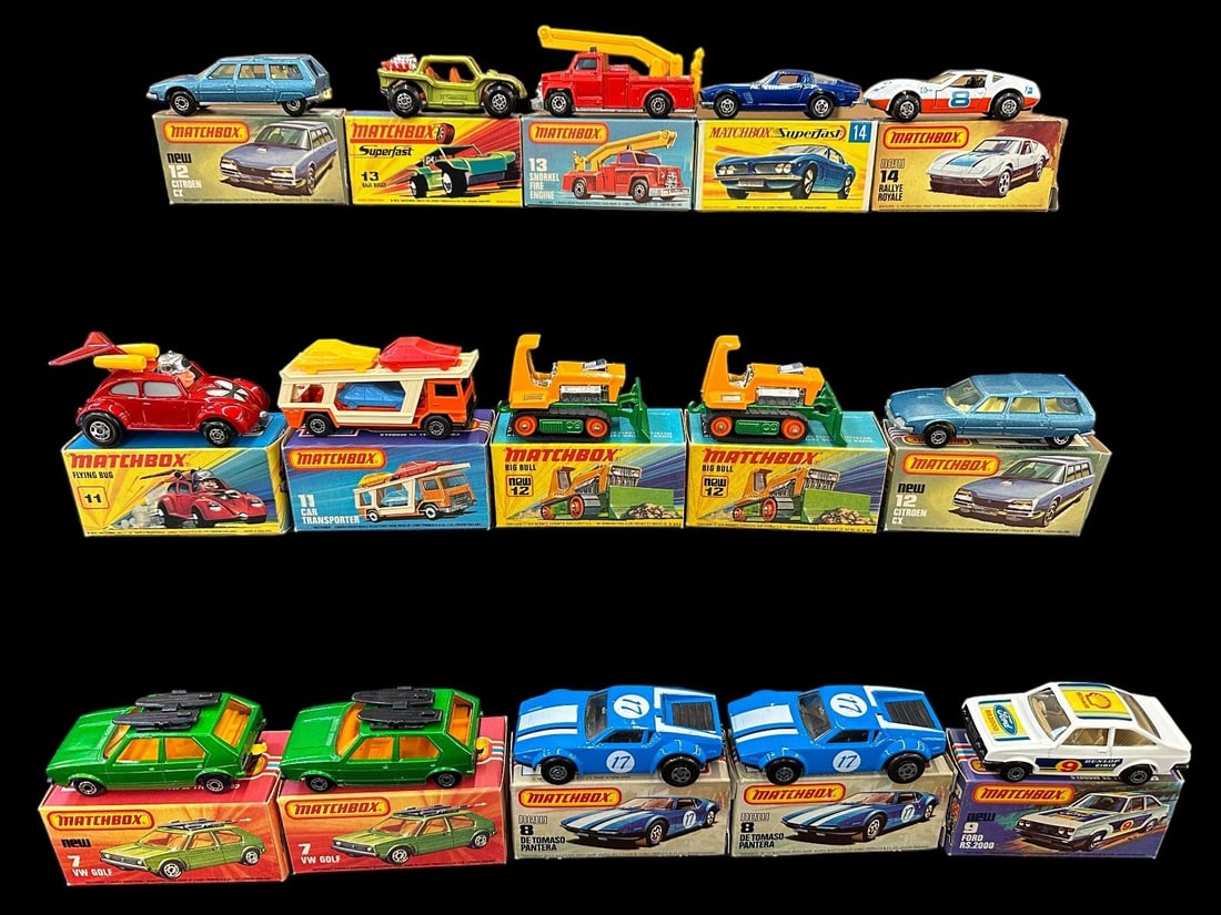 (15) Matchbox Superfast Cars in Original Boxes (1 of 17)