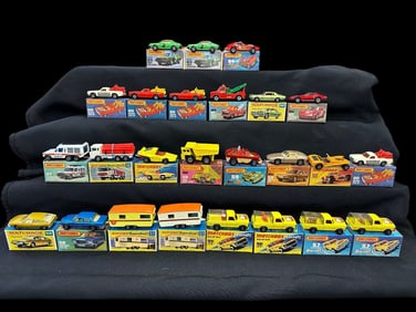 (25) Matchbox Superfast/75 Cars in Original Boxes