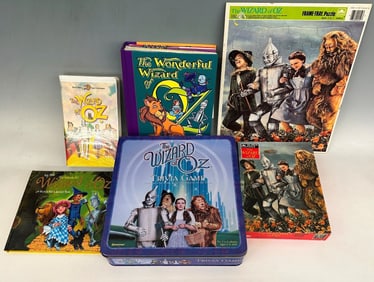 The Wizard of Oz Games Books and Movie Lot